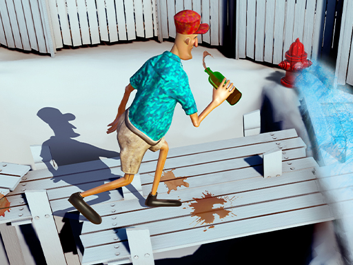 Drunk Man 3D Cover
