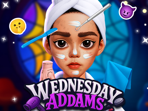 Wednesday Addams Beauty Salon Cover