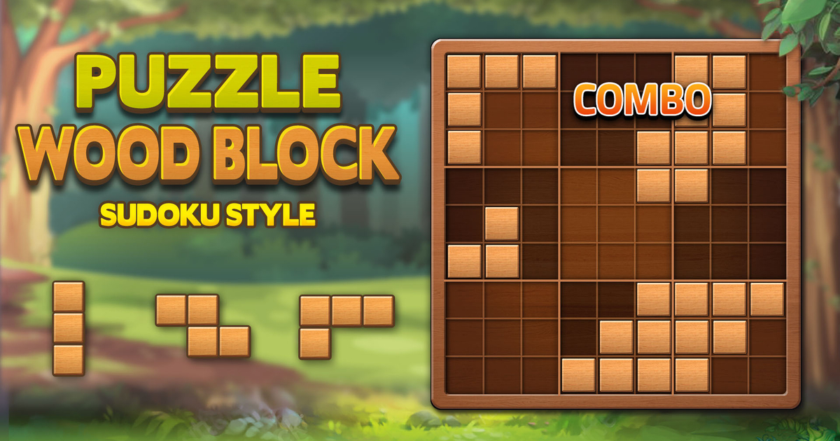 Puzzle Wood Block Cover