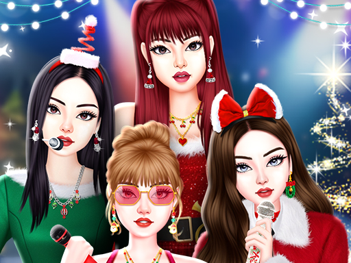 Black Pink Christmas Concert Cover